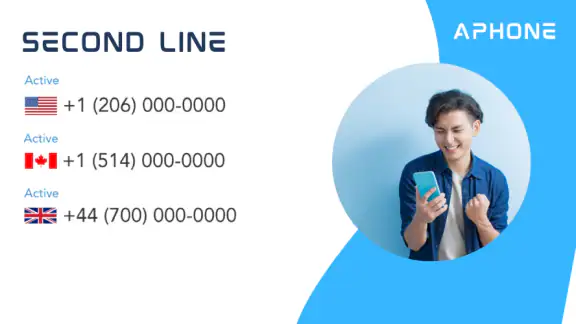 APhone - Second Phone Number screenshot