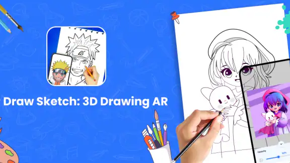 AR Draw Sketch: 3D Drawing AR screenshot
