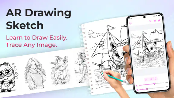AR Drawing: Gumuhit ng Anime screenshot