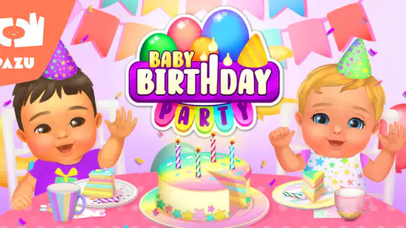 Baby Birthday Maker Game screenshot