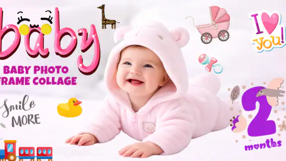Baby Month Photo Editor Frame screenshot
