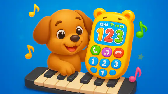 Baby Phone & Piano Puzzle screenshot