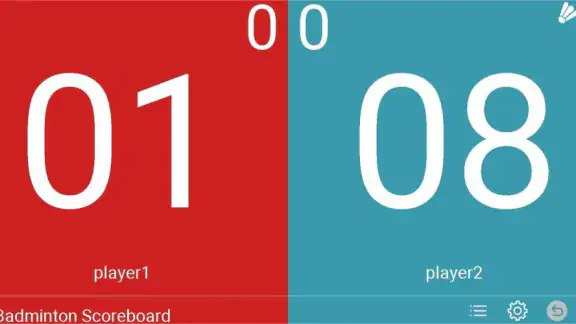 Badminton Scoreboard screenshot