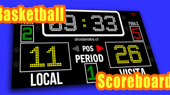 Basketball Scoreboard screenshot