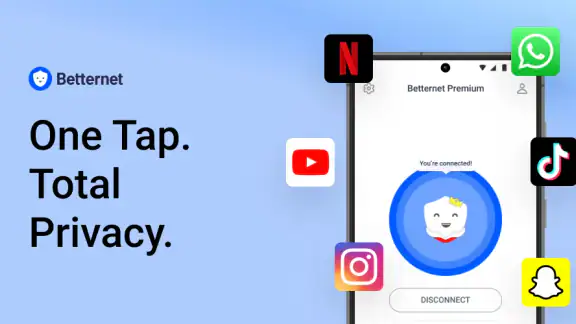 Betternet: Secure VPN Hotspot screenshot
