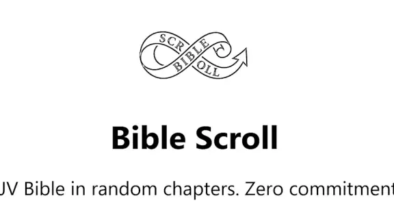 Bible Scroll (KJV) screenshot