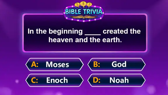 Bible Trivia - Word Quiz Game screenshot