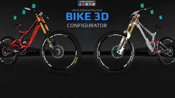 Bike 3D Configurator screenshot