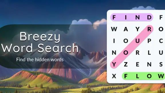 Breezy Word Search screenshot