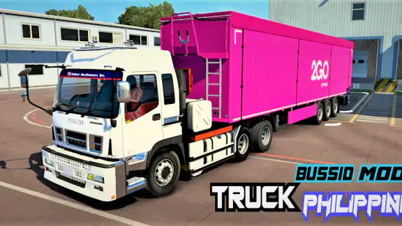 Bussid Mod Philippines Truck screenshot