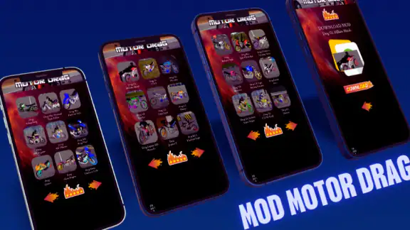 Bussid Motor Drag Legend screenshot