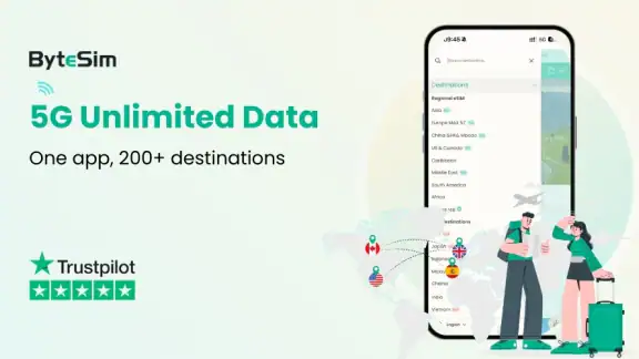 ByteSIM eSIM - Data Plan screenshot