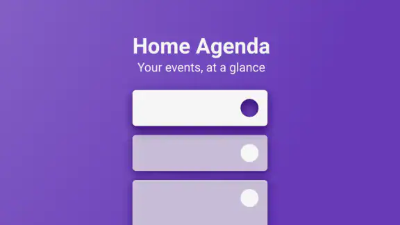 Calendar Widget Agenda Planner screenshot