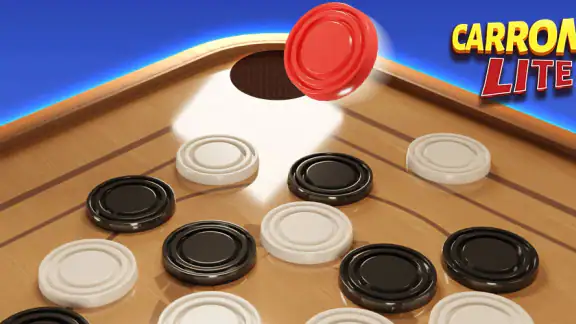 Carrom Lite-Board Offline Game screenshot