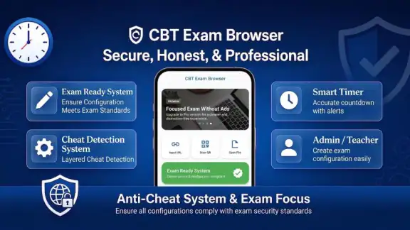 CBT Exam Browser screenshot