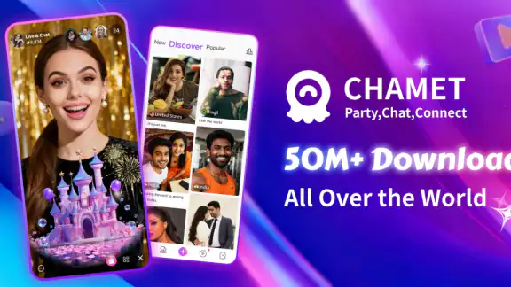 Chamet - Live Chat & Party screenshot