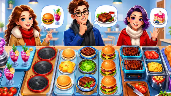 Christmas Fever Cooking Games screenshot