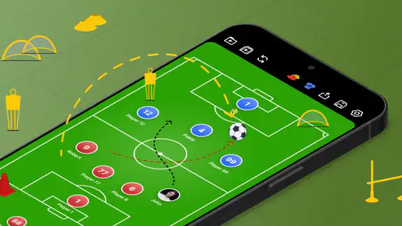 Coach Tactic Board: Soccer screenshot