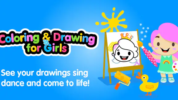 Coloring and Drawing For Girls screenshot