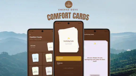 Comforting Cards screenshot