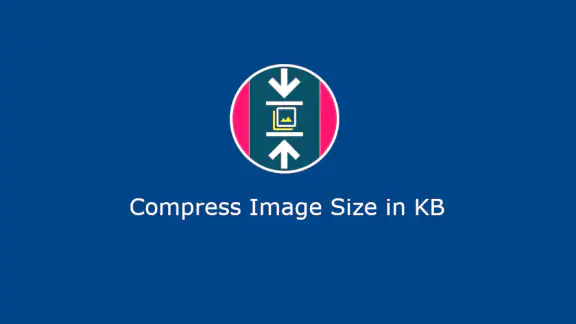Compress Image Size In kb & mb screenshot