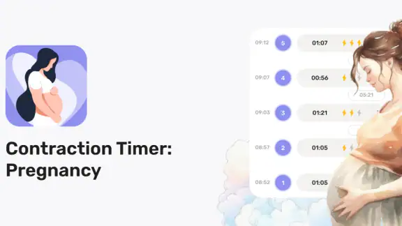 Contraction Timer screenshot