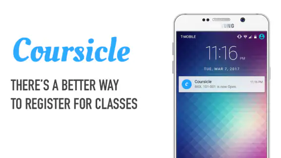 Coursicle screenshot