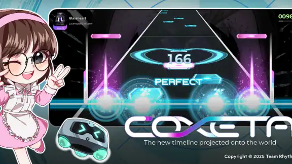 COXETA - Dual Lane Music Game screenshot