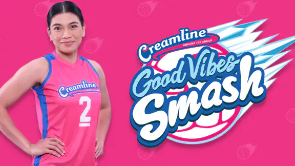 Creamline Good Vibes Smash screenshot