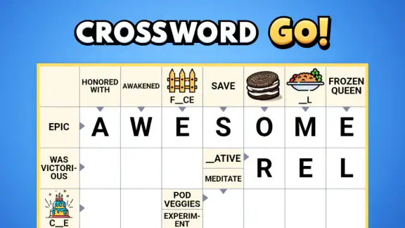 Crossword Go! screenshot