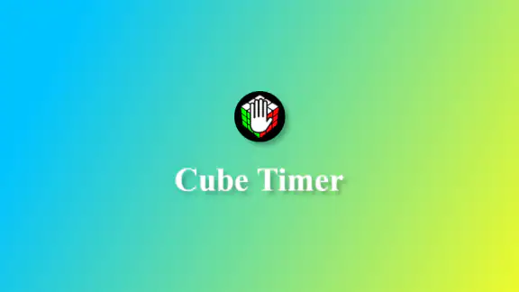 Cube Timer screenshot