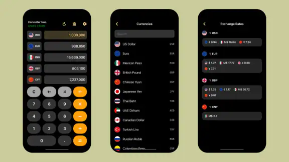 Currency Converter Neo Offline screenshot