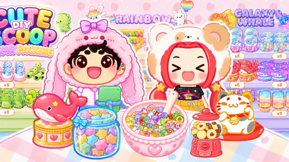 Cute Scoop DIY: ASMR Packing screenshot