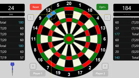 Dart Scoring App 501 screenshot