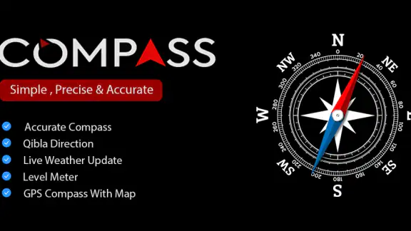 Digital compass: Mga direksyon screenshot