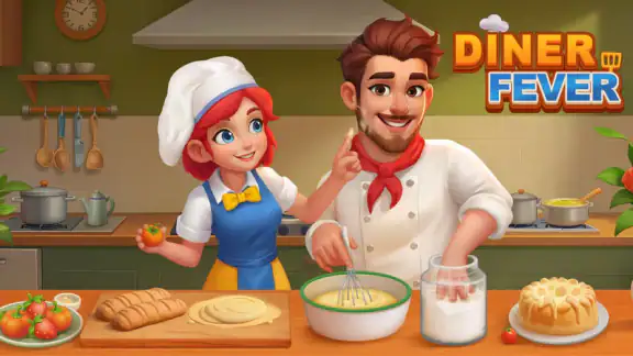 Diner Fever® Cooking Game screenshot
