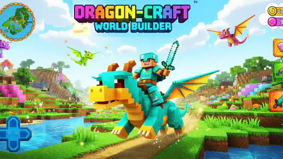 Dragon Craft Building Game screenshot