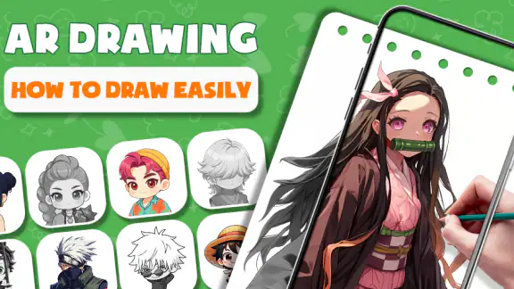 Draw Anime - AR Drawing Sketch screenshot