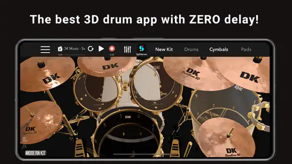 DrumKnee 3D Drums - Drum Set screenshot