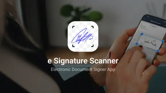 e Signature Scanner, Sign PDF screenshot