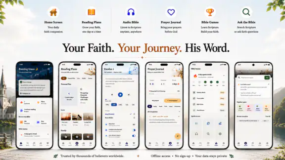 Faith Bible - Offline & AI screenshot