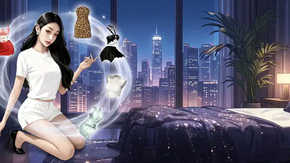 Fashion Makeover Puzzle screenshot