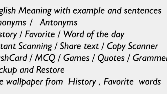 Filipino Dictionary Offline screenshot