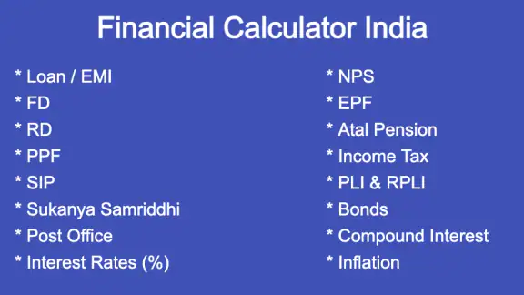 Financial Calculator India Pro screenshot