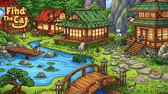 Find The Cat 2 - Spot It! screenshot