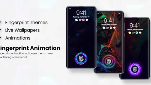 Fingerprint Live Animation App screenshot