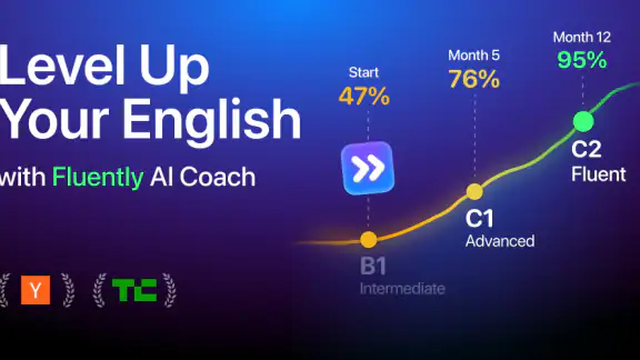 Fluently - AI English Tutor screenshot