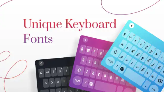 Fonts Aa - Keyboard Fonts Art screenshot