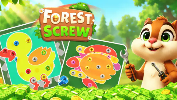 Forest Screw: Match Cash screenshot