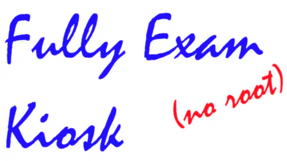 Fully Exam Kiosk screenshot